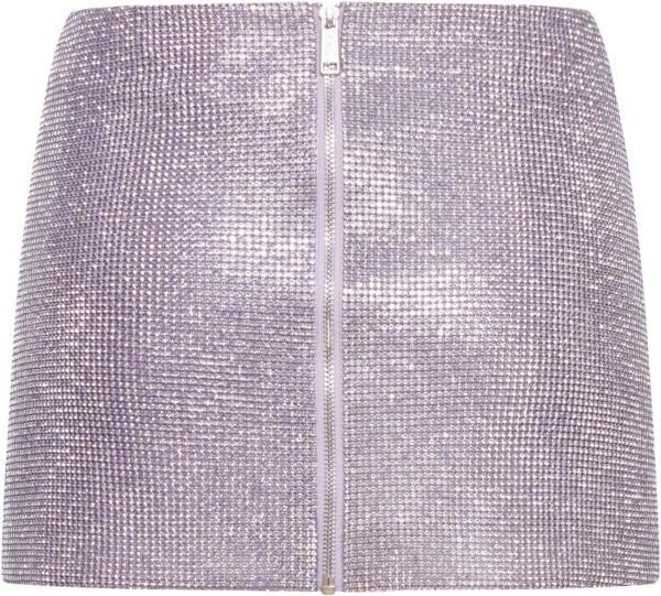 Fuste Metal Mesh Skirt