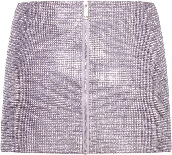 Fuste Metal Mesh Skirt