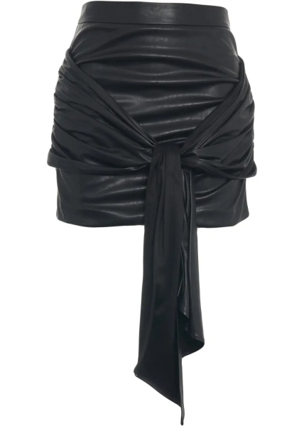 Fuste Mini skirt in leather look