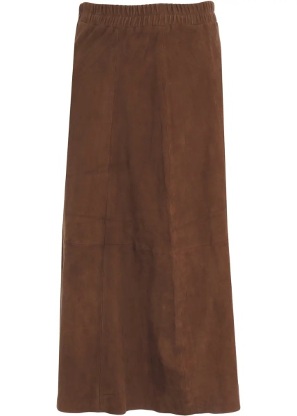 Fuste Suede midi skirt 'Nahee'