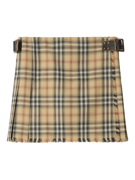 Fuste Wool "Check" mini kilt