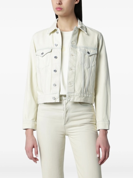 Geaca de blugi A.P.C. neutra