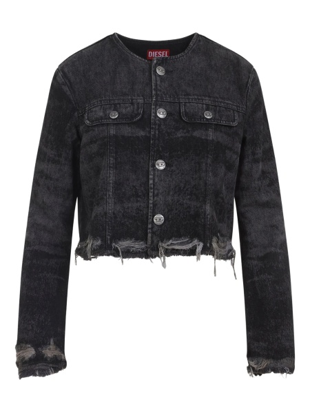 Geaca de blugi Diesel gri