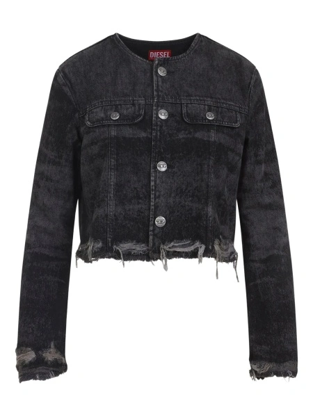 Geaca de blugi Diesel gri