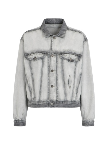 Geaca de blugi Diesel gri