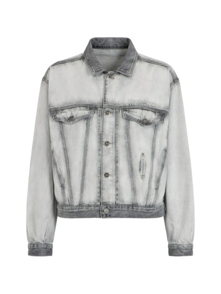 Geaca de blugi Diesel gri