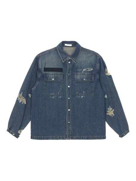 Geaca de blugi HELMUT LANG albastra
