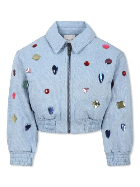 Geaca de blugi Stella McCartney albastra