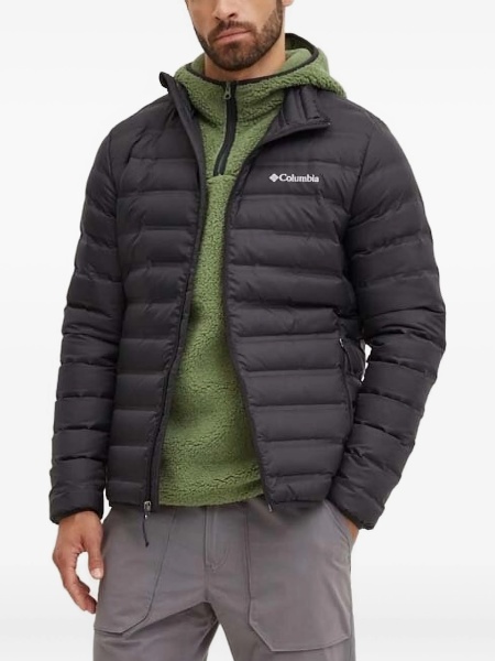 Geaca de iarna Columbia neagra din polyester
