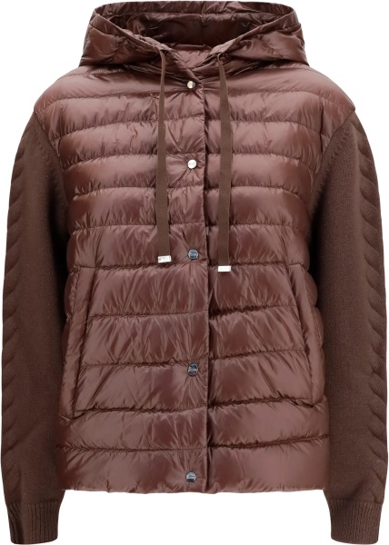 Geaca de Iarna Down Jacket with wool sleeves