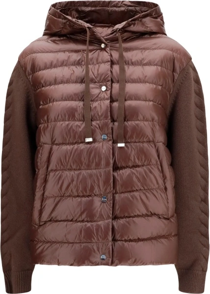 Geaca de Iarna Down Jacket with wool sleeves