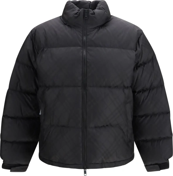 Geaca de Iarna Highlands Check Nylon Puffer Jacket