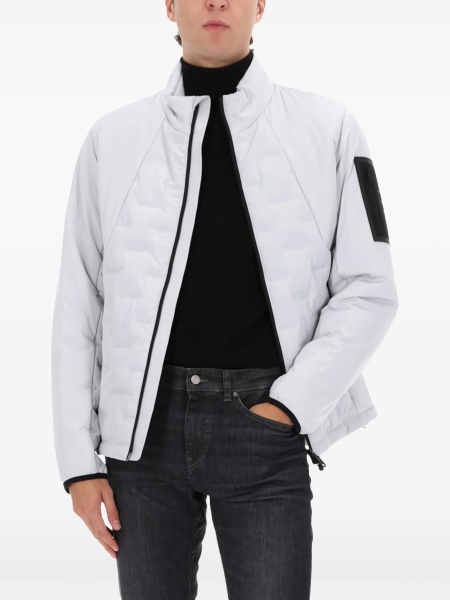 Geaca de iarna Hugo Boss gri