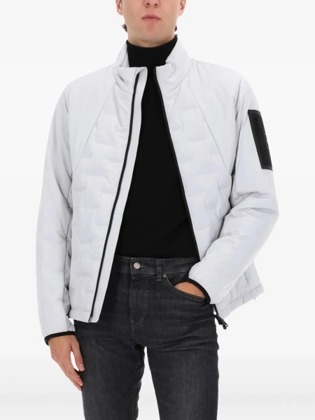 Geaca de iarna Hugo Boss gri