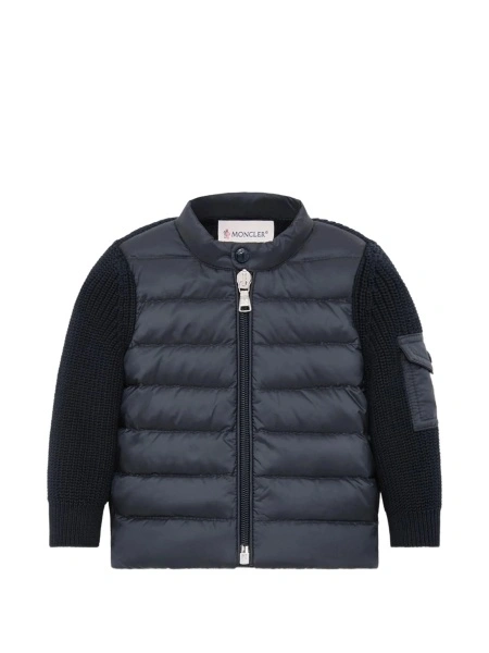 Geaca de iarna Moncler albastra