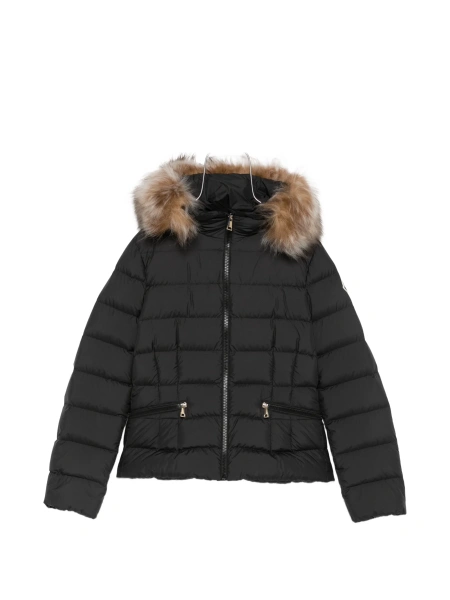 Geaca de iarna Moncler neagra din polyester