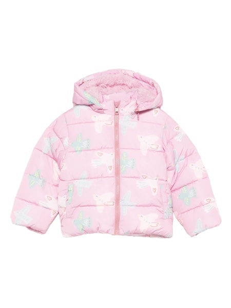 Geaca de iarna Stella McCartney roz