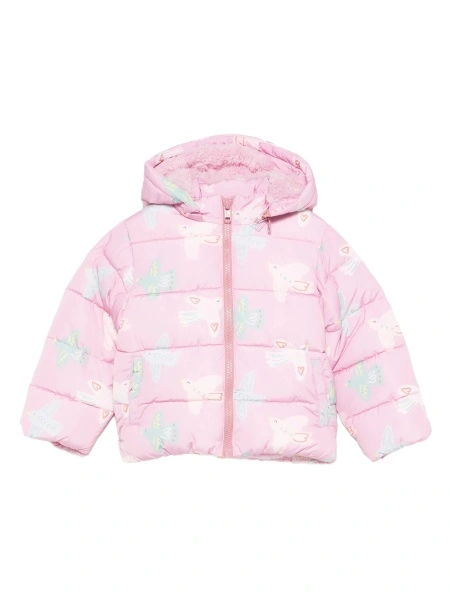 Geaca de iarna Stella McCartney roz