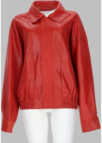 Geaca de Piele Bomber In Pelle