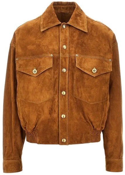 Geaca de Piele Suede leather jacket