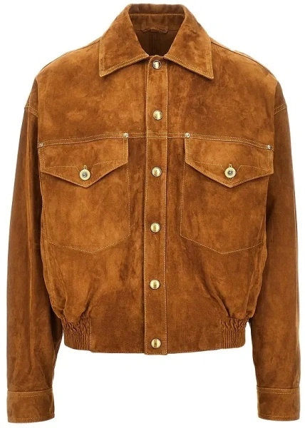 Geaca de Piele Suede leather jacket