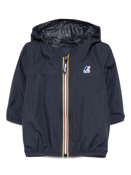 Geaca de ploaie K-WAY KIDS albastra din nylon