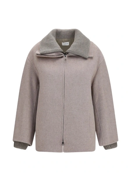 Geaca Oversize P.A.R.O.S.H. neutra din merino