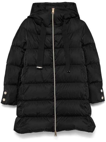 Geaca Parka Herno neagra din polyester