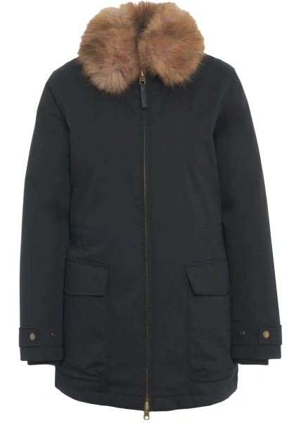 Geaca Parka Parka with faux fur collar