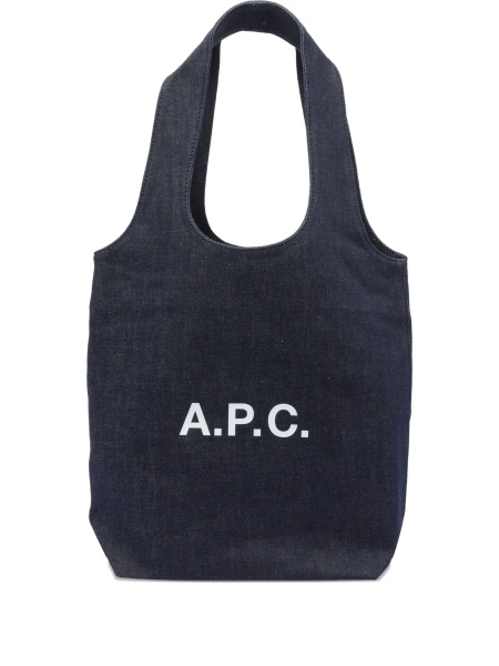 Geanta de mana A.P.C. albastra