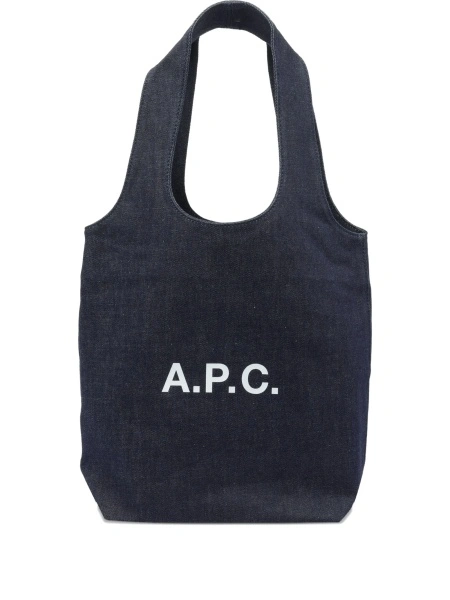 Geanta de mana A.P.C. albastra