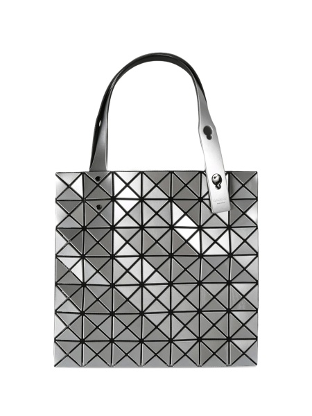 Geanta de mana BAO BAO ISSEY MIYAKE argintie din pvc