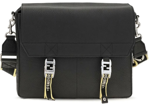 Geanta de mana Flow Mess medium Roman leather Crossbody Bag