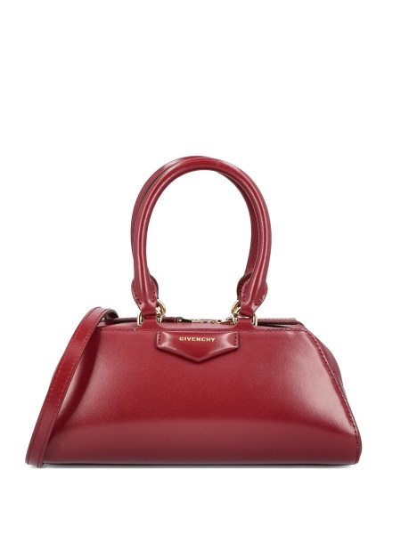 Geanta de mana Givenchy antigona rosie din piele
