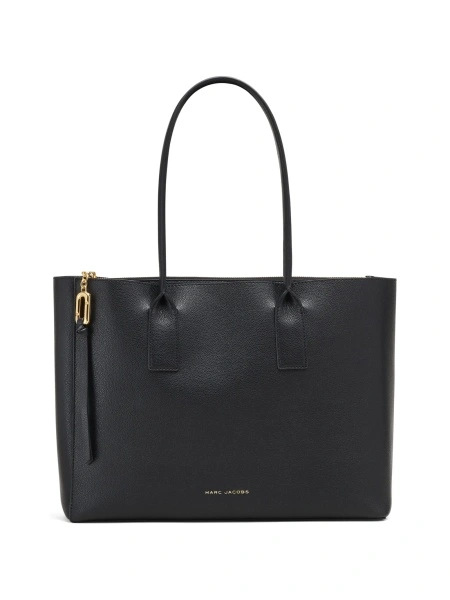 Geanta de mana Marc Jacobs neagra din piele si poliuretan