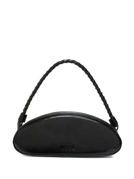 Geanta de mana MSGM neagra din piele