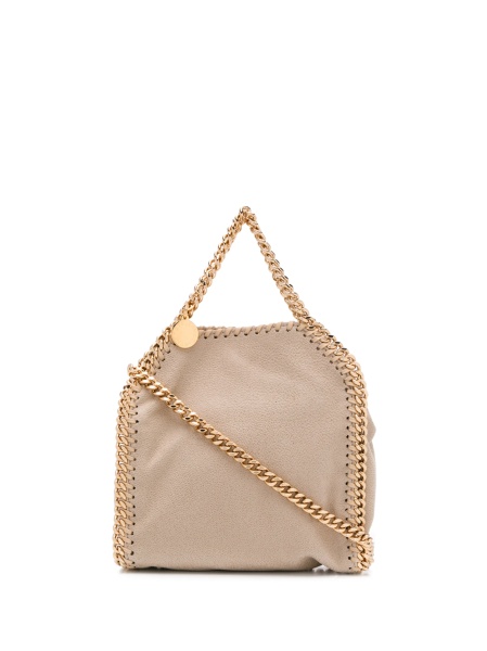 Geanta de mana Stella McCartney falabella neutra din polyester