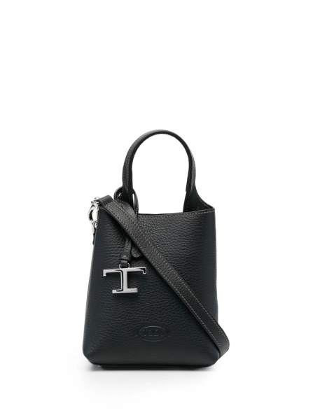 Geanta de mana TOD'S neagra din piele