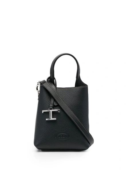 Geanta de mana TOD'S neagra din piele