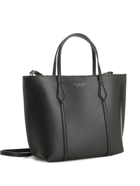 Geanta de mana Tory Burch neagra din piele
