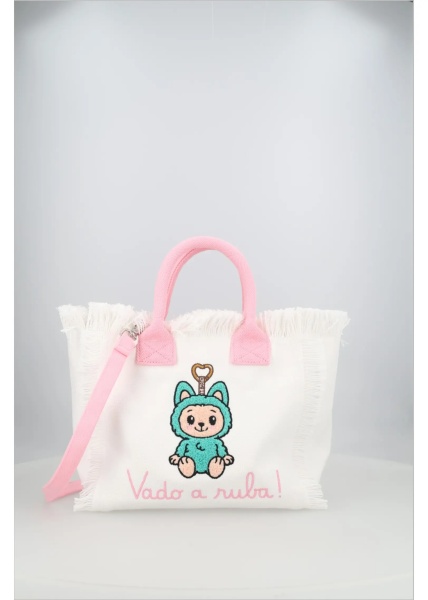 Geanta de mana Tote Bag "Vado A Ruba Monster"