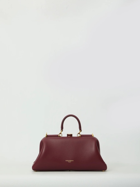 Geanta de umar Burgundy Lambskin Shoulder Bag