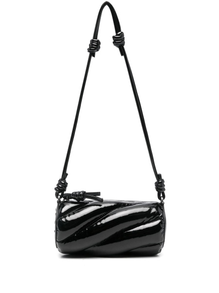 Geanta de umar Fiorucci neagra din piele eco