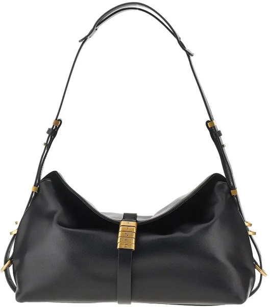 Geanta de umar Medium 'Saddle Bag Baguette' leather bag