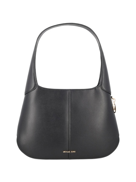 Geanta de umar Michael Kors neagra din piele