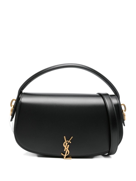 Geanta de umar Saint Laurent neagra din piele