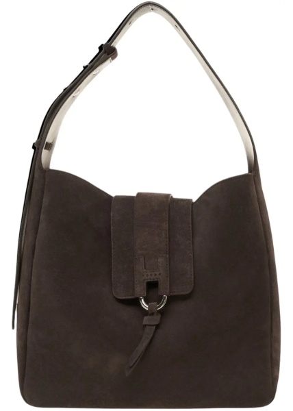 Geanta de umar Suede shoulder bag