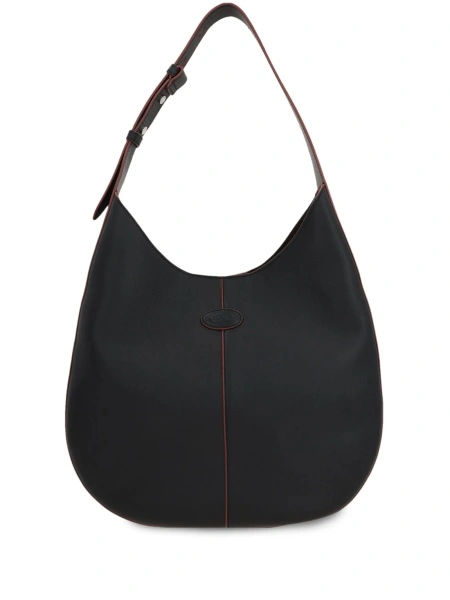 Geanta de umar TOD'S neagra din piele