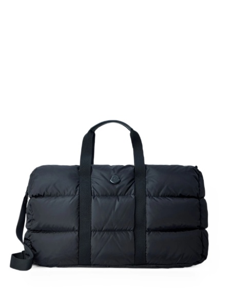 Geanta de voiaj Moncler neagra din nylon