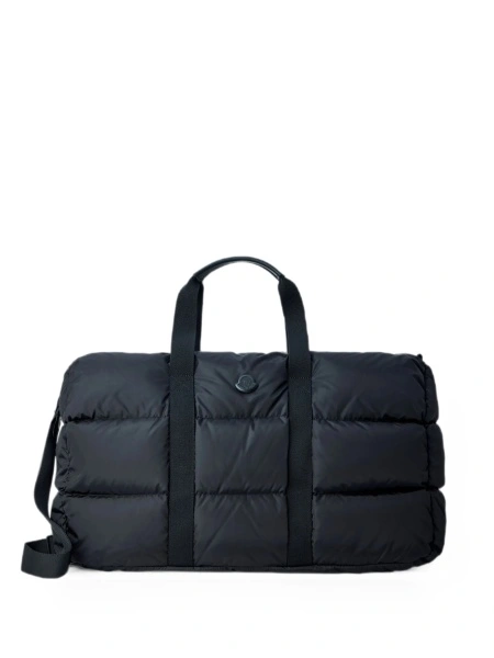 Geanta de voiaj Moncler neagra din nylon